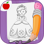 Cover Image of Download Easy Draw: Learn How to Draw a Princesses & Queens 6 APK