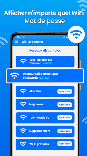 Aperçu de l'application