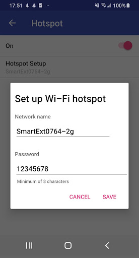 Android application Smart Extender screenshort