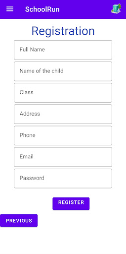 SchoolRun Screen 3