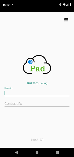 Android application InfoPad 2 screenshort