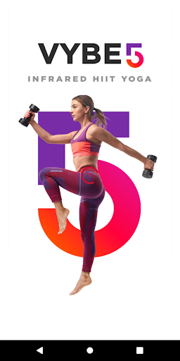 Android application VYBE 5 Infrared HIIT Yoga screenshort