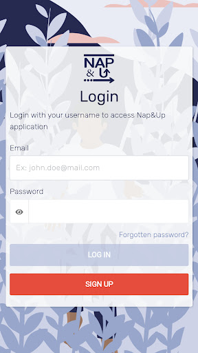 Android application Nap&Up - Micro naps screenshort