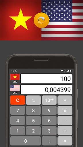 US Dollar / Vietnamese Dong Screen 2