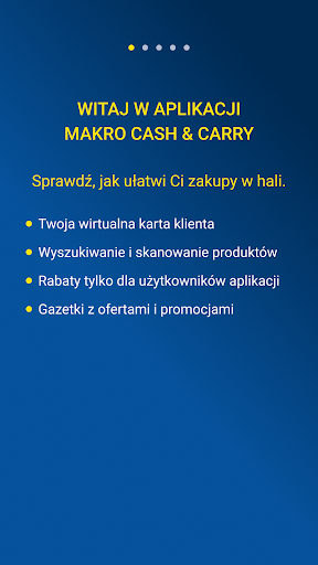 Android application Aplikacja MAKRO CASH&CARRY screenshort