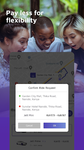 Jett :Safe , Affordable rides Screen 3