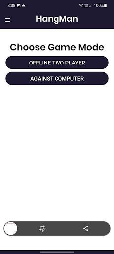 Android application HangMan - Let's Save The Guy screenshort