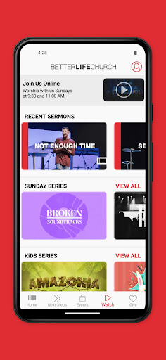 Better Life Church Screen 3