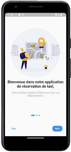 Thea Car Taxi Screen 2