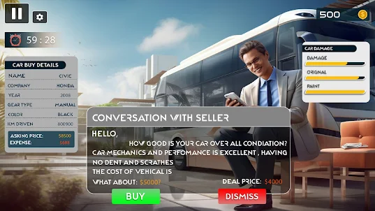 Bus Car Dealership Simulator