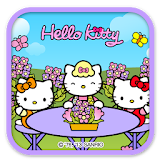 Hello Kitty Flower mom Theme icon
