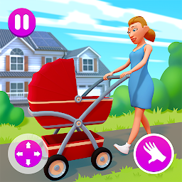 Мама Симулятор: Семейная жизнь Mod Apk