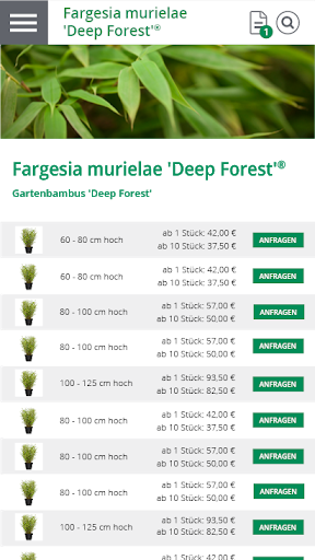 grewe Pflanzen App Screen 3