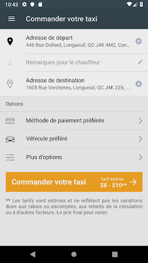Taxi Union Screen 2