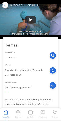 São Pedro do Sul Município Screen 2
