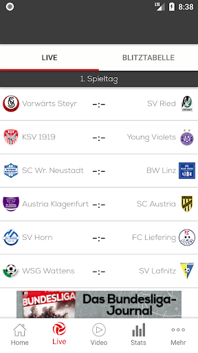 2. Liga Screen 2