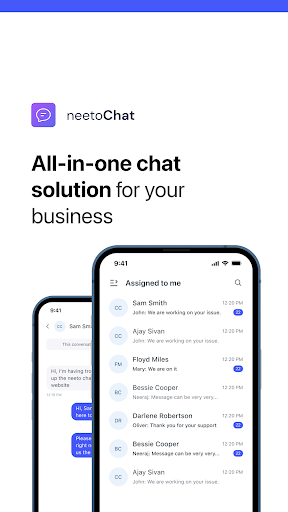 Android application NeetoChat screenshort