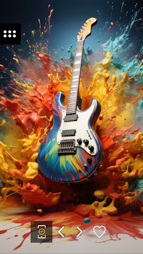 Android application Wallpapers 4K abstract screenshort