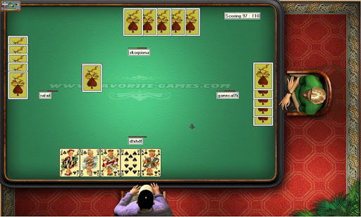 Android application Belote screenshort