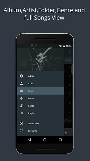 Pluto Smart Music Player Screen 2