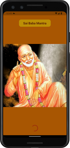 Android application Sai Baba Mantra screenshort