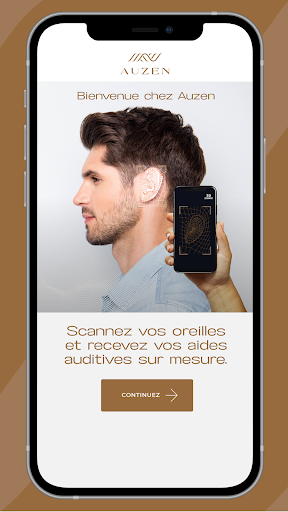 Android application Auzen Ear Scan screenshort