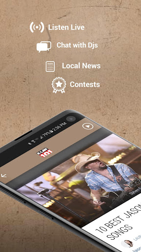 Android application K-LAW 101 (KLAW) screenshort