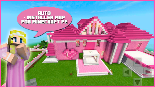 Map Pink Princess House For Mc – Apps On Google Play