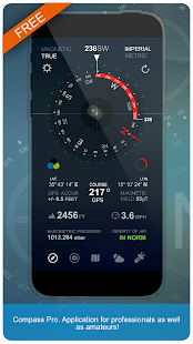 Compass Pro (Altitude, Speed Location, Weather) v2.8 Premium APK