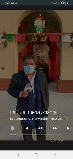 La Que Buena Atlanta TV Screen 3