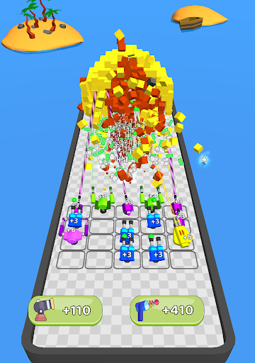 Android application Merge and Demolish screenshort