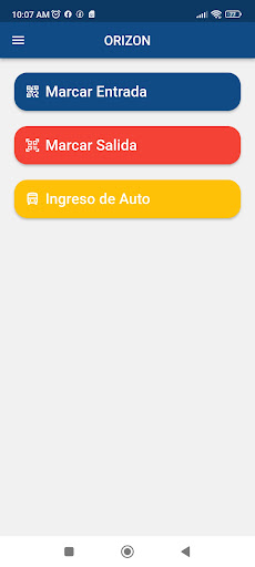 Control de Acceso Orizon Screen 2