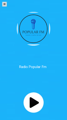 Android application Radio Popular FM screenshort