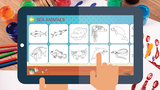 Game screenshot Coloring book for kids apk download