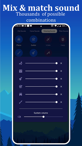 Sleep Sounds-Relaxing Sounds Screen 3