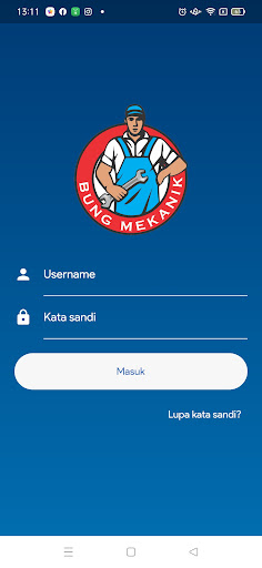 Android application Bung Merchant screenshort