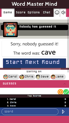 Word Master Mind Screen 2
