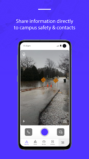 Android application IncidentGO screenshort