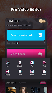 Video Editor & Maker-Love Edit Screenshot