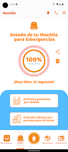 Familia Preparada Screen 2