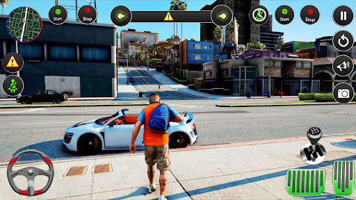 Android application Real Car Driving School Game screenshort