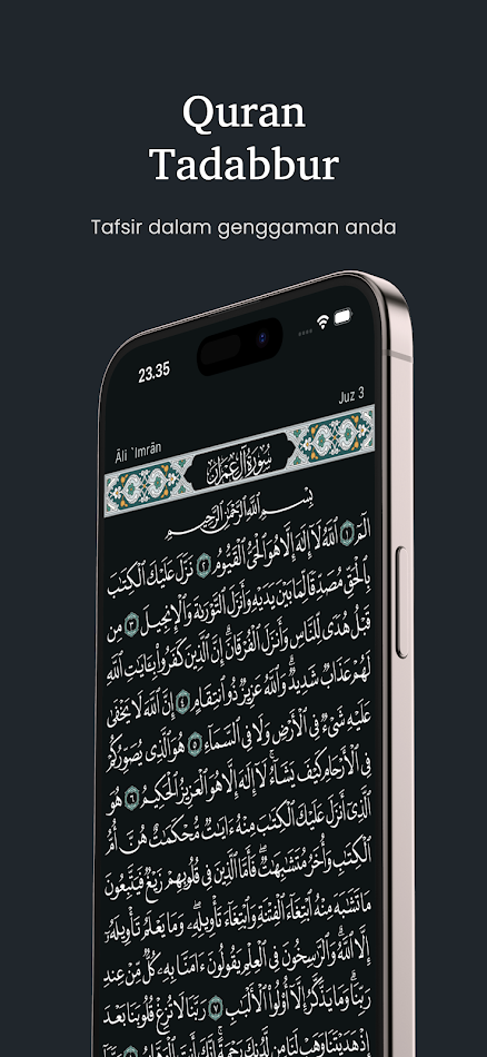 #1. Quran Tadabbur (Android) By: Ustadz Firanda Andirja Official