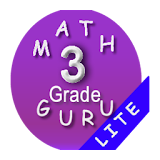 CCSS Third Grade math guru / 3rd grade math games icon