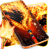 Flame lock screen icon