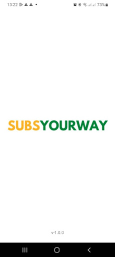 Android application SubsYourWay screenshort