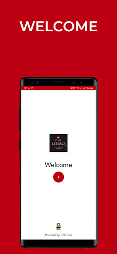 Android application Cafe Ishaq screenshort