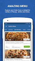 screenshot of Domino's Pizza Sri Lanka