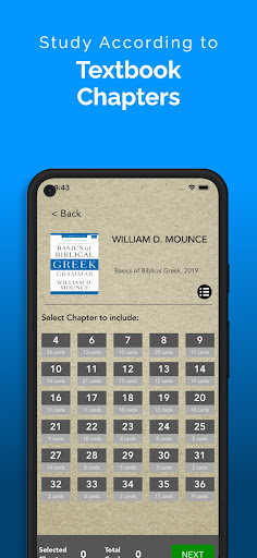 FlashGreek: Mounce Flashcards Screen 3