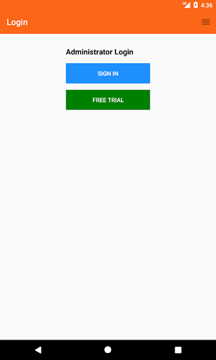 Android application H2CommandCentre screenshort