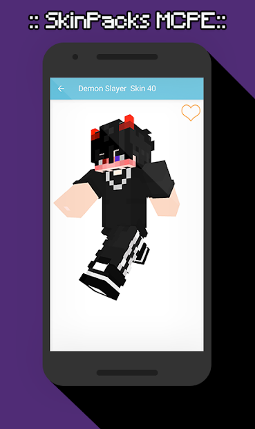 Screenshot 12 SkinPacks Demon slayer for Minecraft android